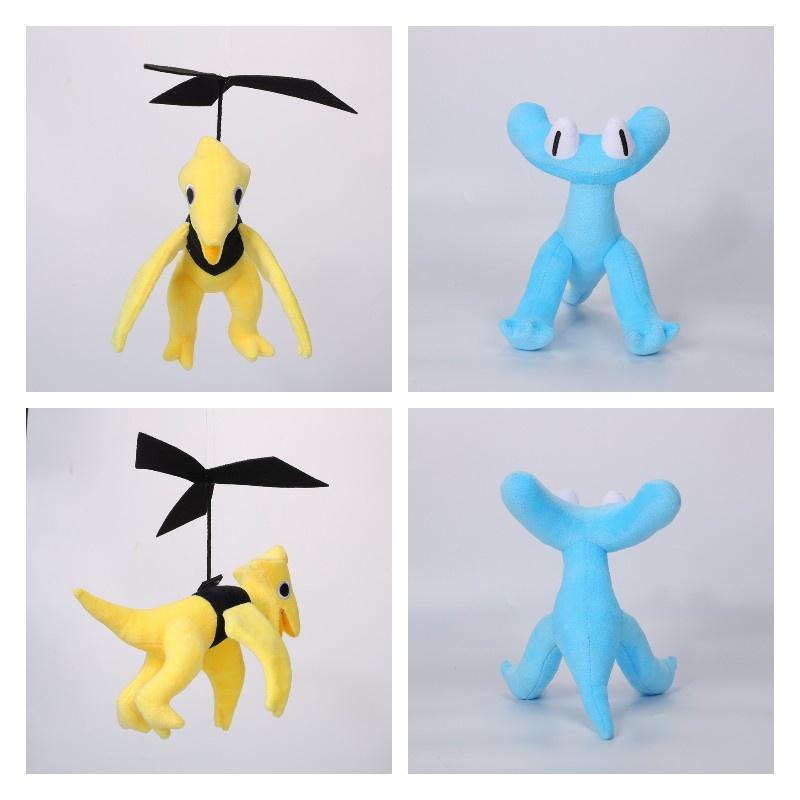 Rainbow Friends Chapter 2 Dinosaur Plush Toy Soft And Cuddly Short Plush Stuffed Animal By Jili