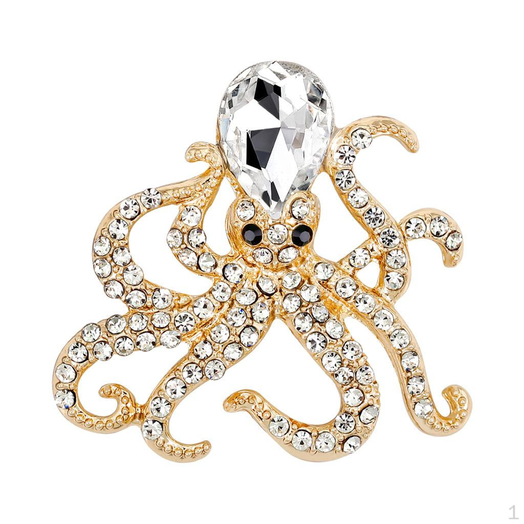Rhinestone Animal Jewelry Brooch Pins Pendant for Women Girls