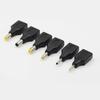 Universal Laptop Power Adapter Tip USB Female Connector Head for Various Notebook Models and Brands Black