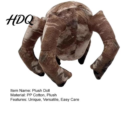 Plush Doll Stone Spider Toy 20cm Soft Stuffed Animal Realistic Creepy Decor Cuddle Buddy Unique Home Gift for Fans Sci-Fi Lovers Pillow