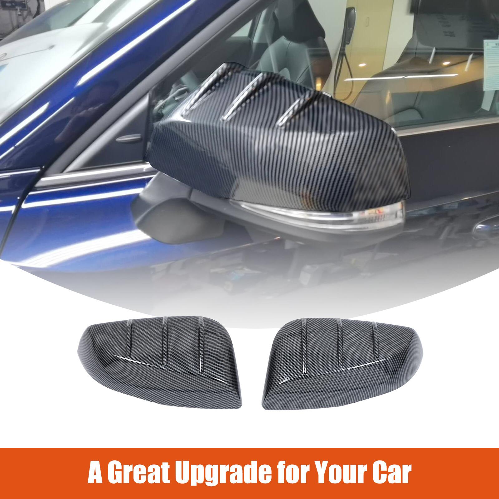 ABS Carbon Fiber Exterior Rearview Mirror Trim For Toyota Grand Highlander 2024+