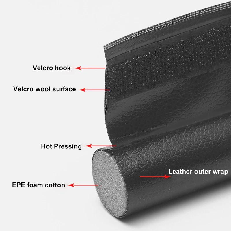 Door Bottoom Seal Strip Door Draft Stopper Weather Stripping Draft Blocker Insulator Weather Strip House Acoustic Foam