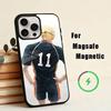 T-Tsukishima K-Kei Handyhülle Für iPhone17,16,15,14,13,12,11 Plus,Pro Magnetisch mit Magsafe Kabelloses Laden