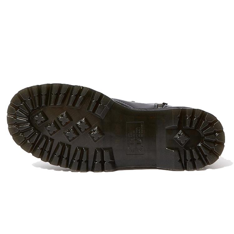 (WMNS) Dr. Martens Jadon High Smooth Leather Platform Boot 'Black' Women's 25565001