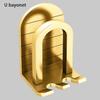 Upside-down Design Toothbrush Holder Anti-corrosion Storage Useful Wall-mounted Electric Toothbrush Mouthwash Cup Rack