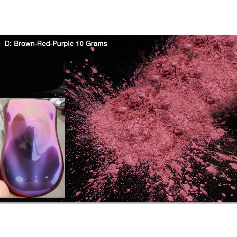 Chamäleon Pigmentpulver Nagelglitzer Perlpulver Maniküre Spitzen Dekoration Automobil Handwerk Farbe Pigment Kosmetik Spielzeug