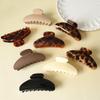 Simple Temperament Semi-circular Arc Hairpin Female Summer Fashion All-match Shark Clip Hairpin High-end Sense of Plate Hair Clip Headdress
