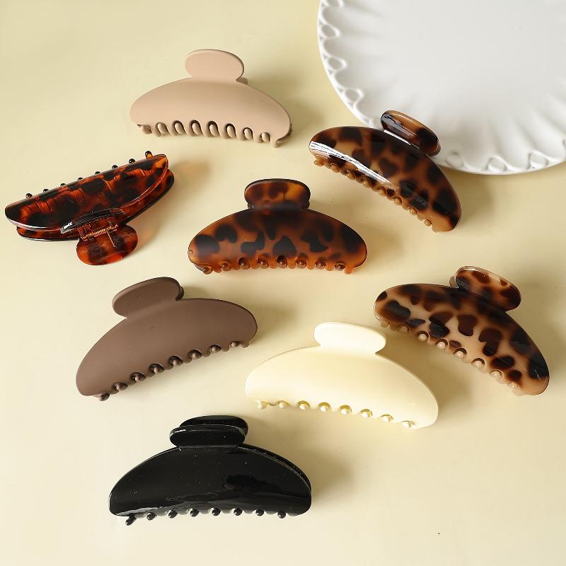 Simple Temperament Semi-circular Arc Hairpin Female Summer Fashion All-match Shark Clip Hairpin High-end Sense of Plate Hair Clip Headdress