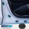 16pcs Car Door Anti-shock Silicone Pad Shock Absorbing Gasket Trunk Sound Insulation Shockproof Thickening Cushion Seal Stickers