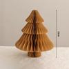 2026 Christmas Tree Honeycomb Ball 3D Folding Christmas Tree Ornament Desktop Decoration  for Xmas Navidad Happy New Year Decor