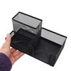 Mesh Design Pen Holder Metal Desk Stationery Organizer Office Accessories Pencil Storage Box  Gift