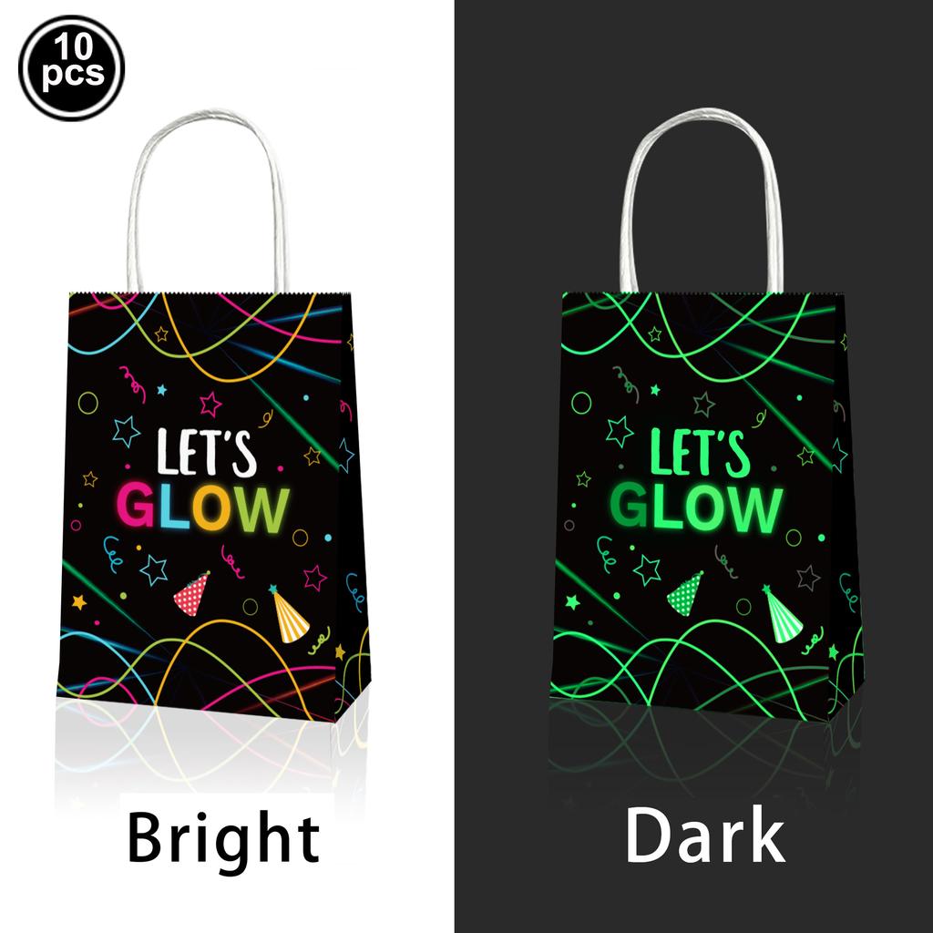 Multi-Color Glow in the Dark Fringe Curtain Fluorescent Macaron Streamers Curtain Photo Booth Backdrop Neon Birthday Party Decor