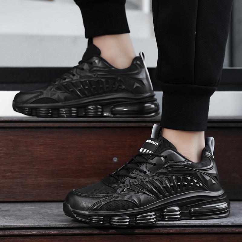 2025 new summer men's shoes season student sports and leisure large size 39-47 youth mesh dad running shoes
