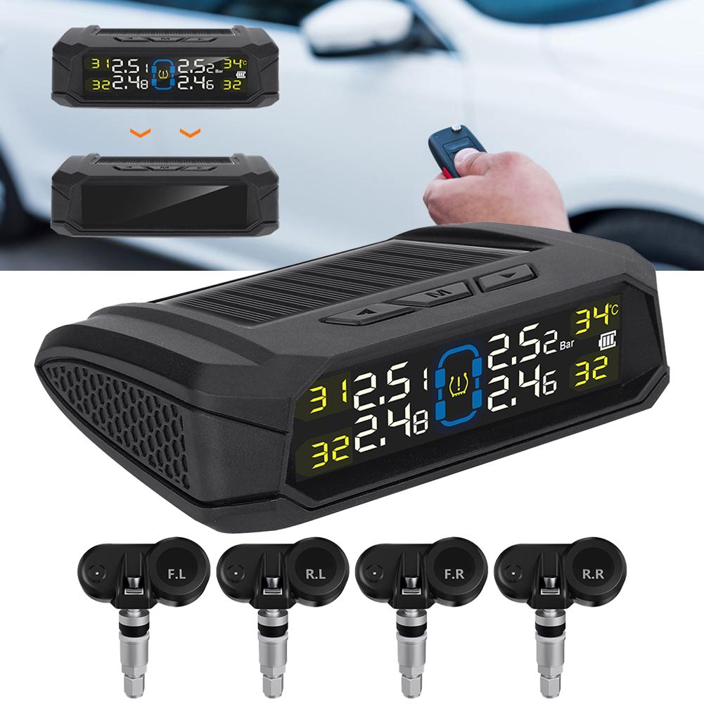Convenient High Quality New Practical Replacement Detector Pressure Part Solar Energy Tire Tire Pressure Wireless Car