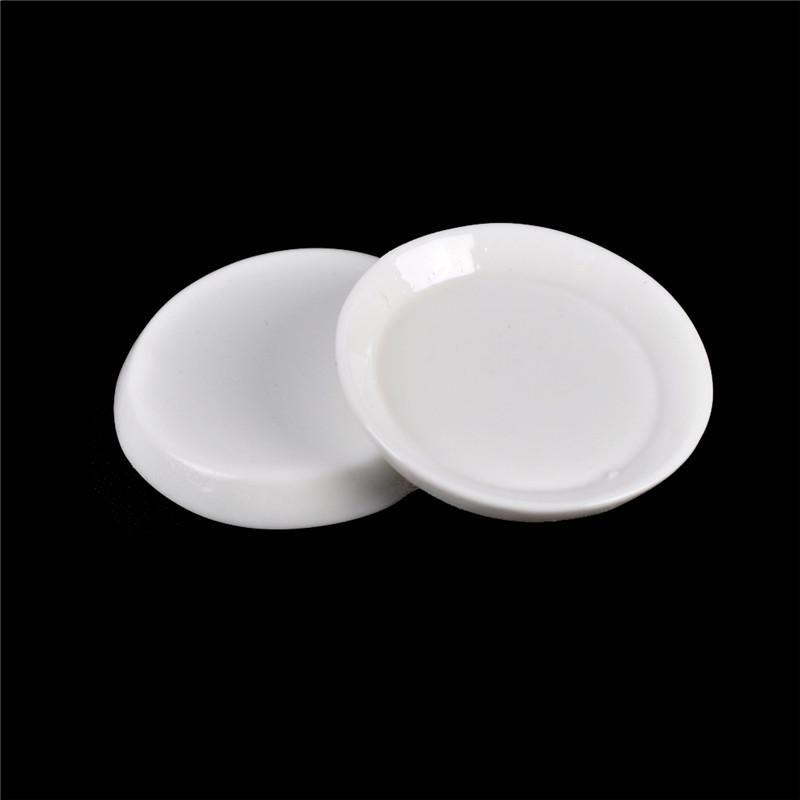 10Pcs Dollhouse Miniature Resin Trays Plates Doll Mini Food Dishes Tableware