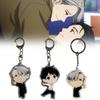On Yur Ice Katsuki Yuri Victor Nikiforov Key Chain Backpack Decoration Pendant