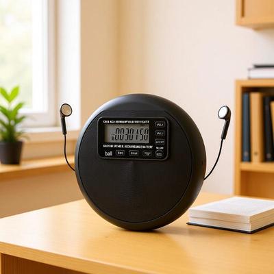 Bluetooth Portable CD Player with MP3 and English Repeated Reading Function