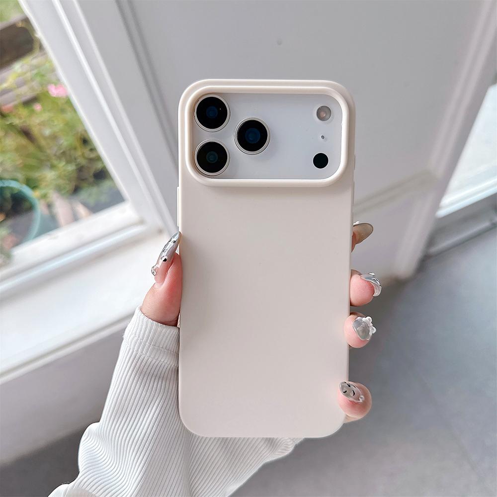 Luxury Candy Color Case For iPhone 17 Air 16 15 14 13 Pro Max Plus 16e Matte Silicone Soft Ultra Thin Cover TPU Shell 17ProMax