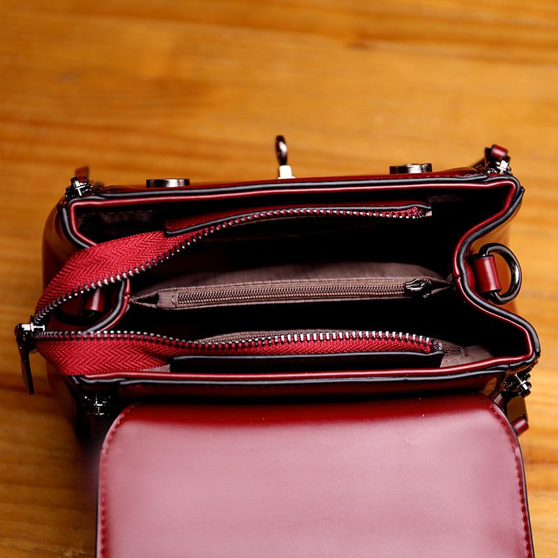 Europäische und amerikanische trendige Damenhandtaschen Hochwertige kleine runde Taschen Neue trendige Mode Retro Handtasche Schultertaschen Schräge Eimertaschen