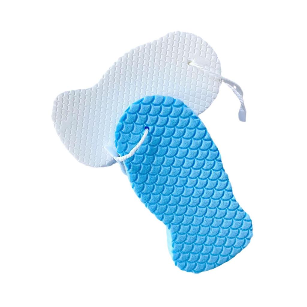 Loofah Sponge Baby Bathing Exfoliating Towel – Gentle Back Scrubber for Kids