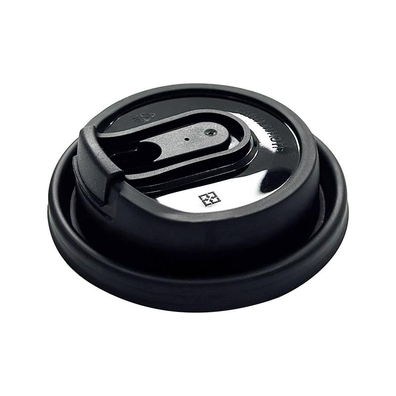 Disposable 90mm U-Shaped Plastic Cup Lid