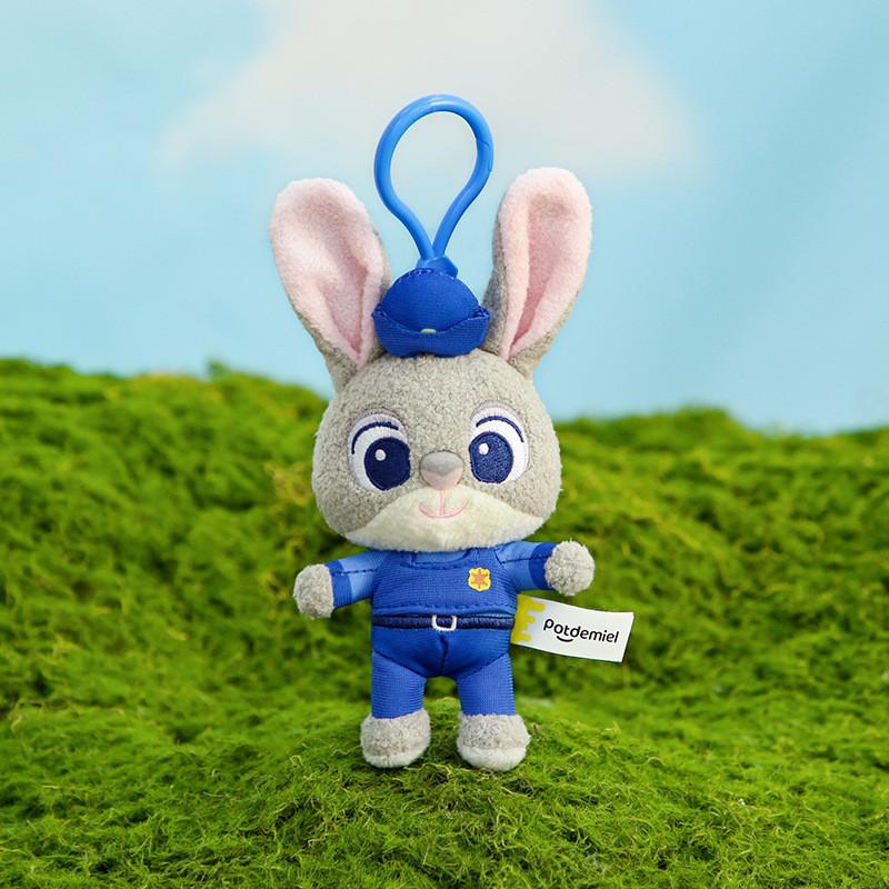 Zootopia Judy Plush Toy Cartoon Animal Gift Backpack Keychain Pendant