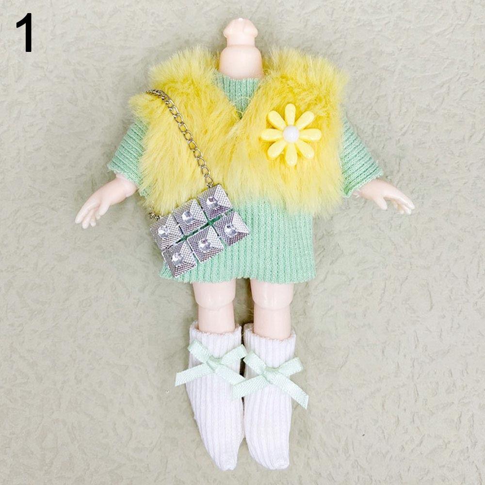 Ob11 Accessories 16~17cm Dolls Dresses Doll Clothes Beautiful Doll Outfit Animal Doll Suit
