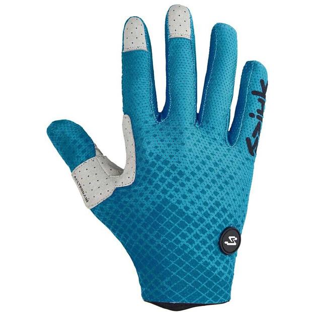 Велосипедные перчатки Spiuk All Terrain Long (синий) XXL
