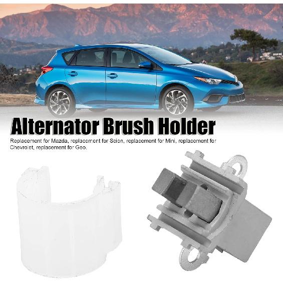 Alternator Brushes Set,Long Service Life Alternator Brush Holder Maximum Durability Simple to Install for for Mini