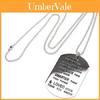 Premium Quality Friendship Necklace Stainless Steel Lettering Always Remember