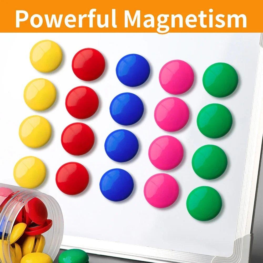 Notice Board Magnet Buttons 20mm 30mm 40mm Refrigerators Magnets Whiteboard Magnets  Officemate