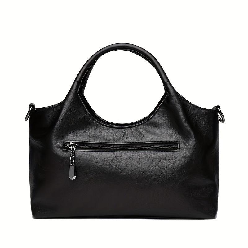 2025 Trendy Handbag, Fashionable Women's Shoulder Bag, Gift for Mom, Casual Crossbody Bag, Versatile Shopping Bag with Zip Closure