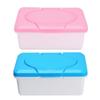 Wet Tissue Storage Box Plastic Case Home Office Wipes Holder With Buckle Lid Household Dust-Proof Toilet Paper Holder