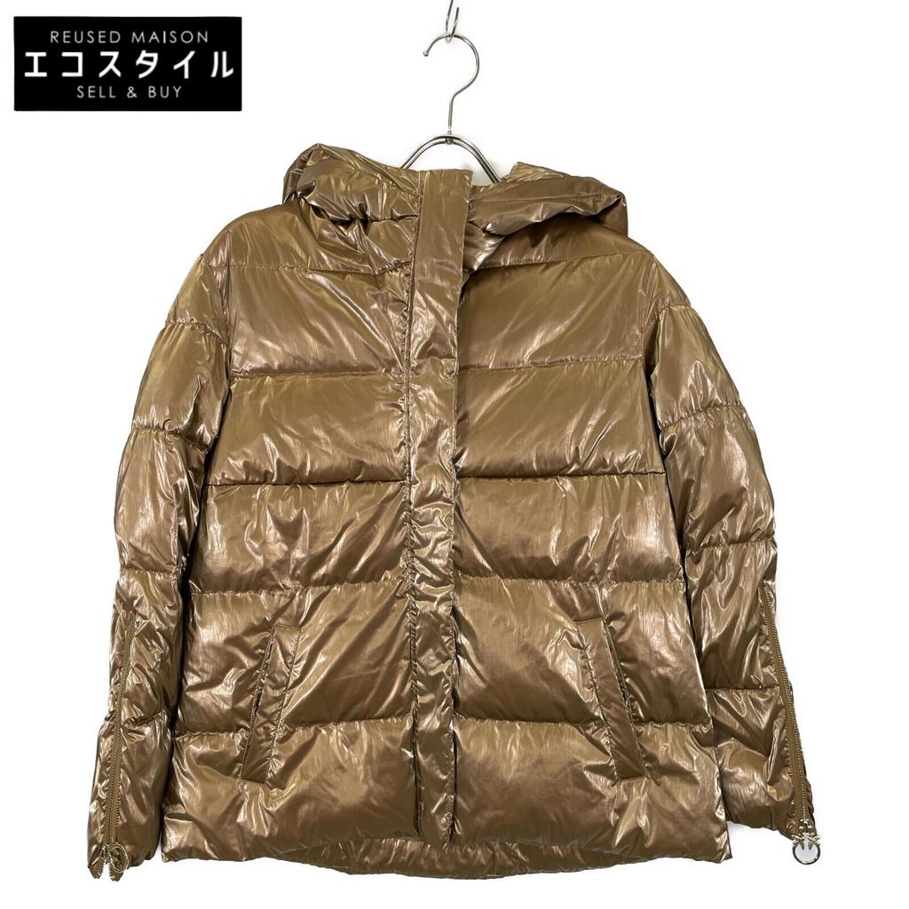 PINKO Gold padded jacket 1G15CK Jacket 36 goldUsed