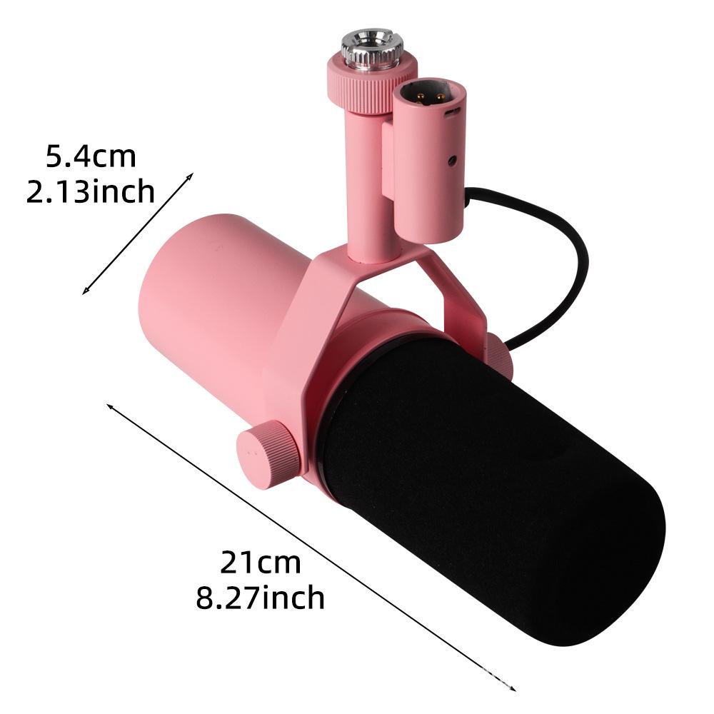 Yayın & Sunuculuk İçin SM7B Profesyonel Stüdyo Dinamik Mikrofonu