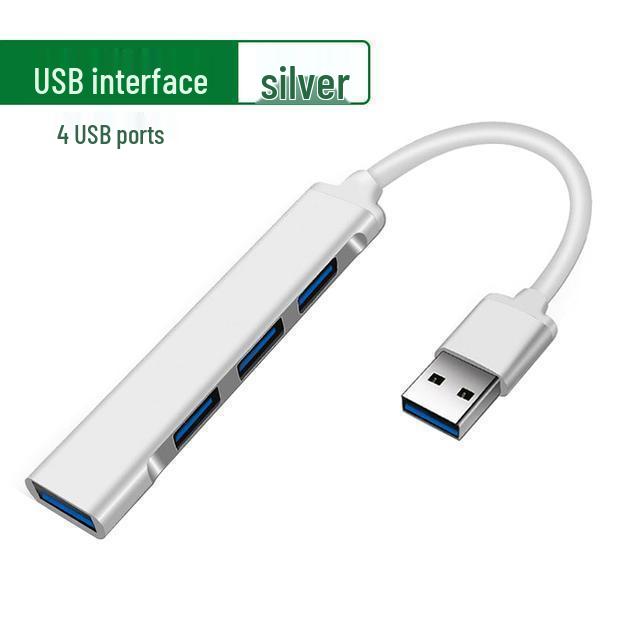 USB 3.0 High-Speed Multifunctional Type-C Dock - 4-Port Laptop Expander