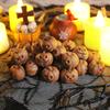 20pcs Resin Halloween Pumpkin Decoration Reusable Scary Mini Fake Simulation Pumpkin Funny Creative Halloween Ornaments