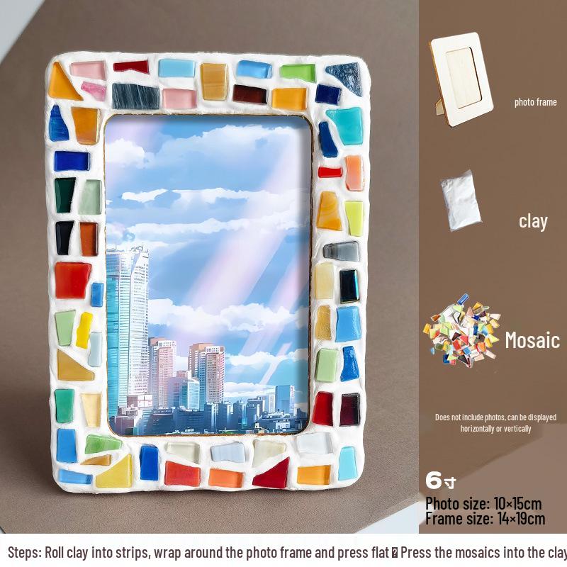 

Набор для мозаичной фоторамки своими руками для детей - от 5 до 8 дюймов