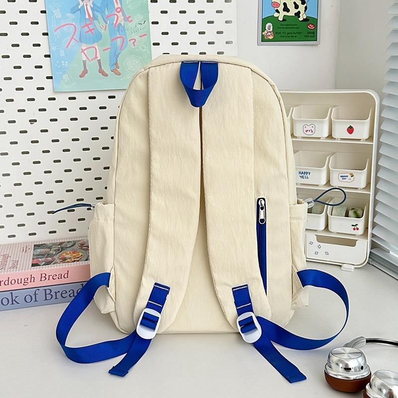 New High-value Campus Style Alphabet Backpack, Simple, Lightweight and Large-capacity Backpack for Junior High School Students
