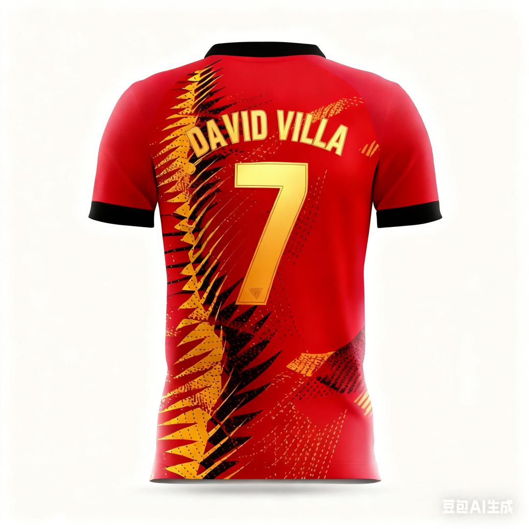 

25-26 Spanish Football Jersey XAVI Competition Training Suit Sports Dry Quickly T-Shirt Soccer Clothing Tee 6XL
