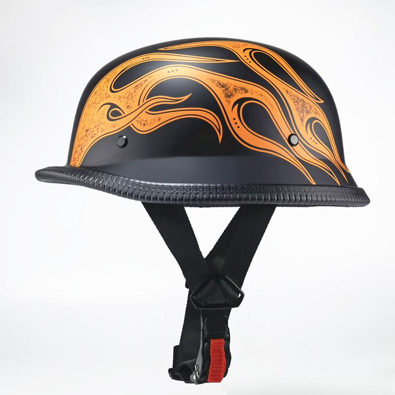 Retro Lightweight Motorcycle Half Helmet for Men and Women
