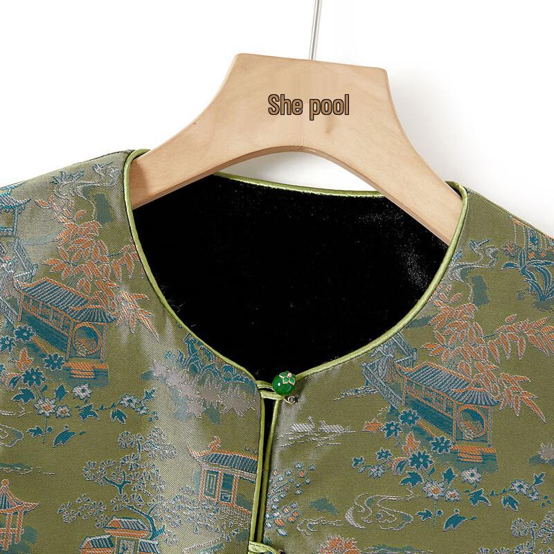 Women's New Chinese Style Two-Way Button Vest