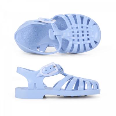 Meduse Sun 201 Bleu Pastel Hellblau Pastell Lavendel Kinder Kinder Gelee Schuhe Sandalen