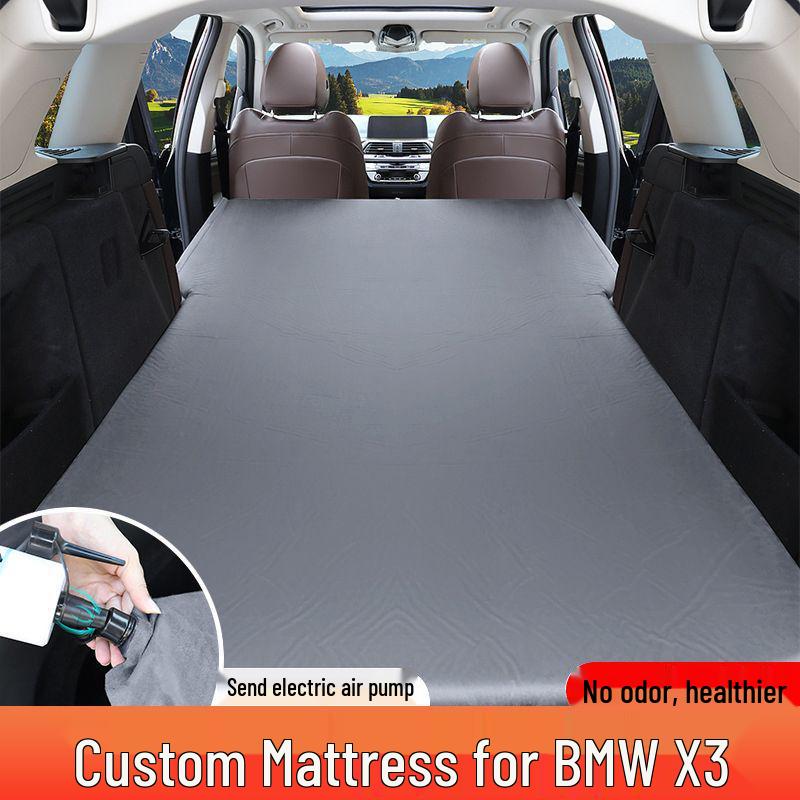 BMW X3 Trunk Air Cushion Bed: Rear Sleeping Pad for Car Camping