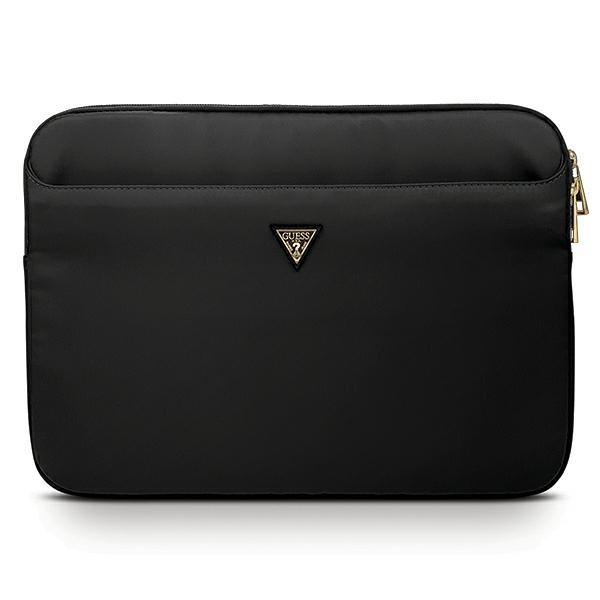 Pokrowiec do 13" Guess Nylon Triangle Logo Czarny