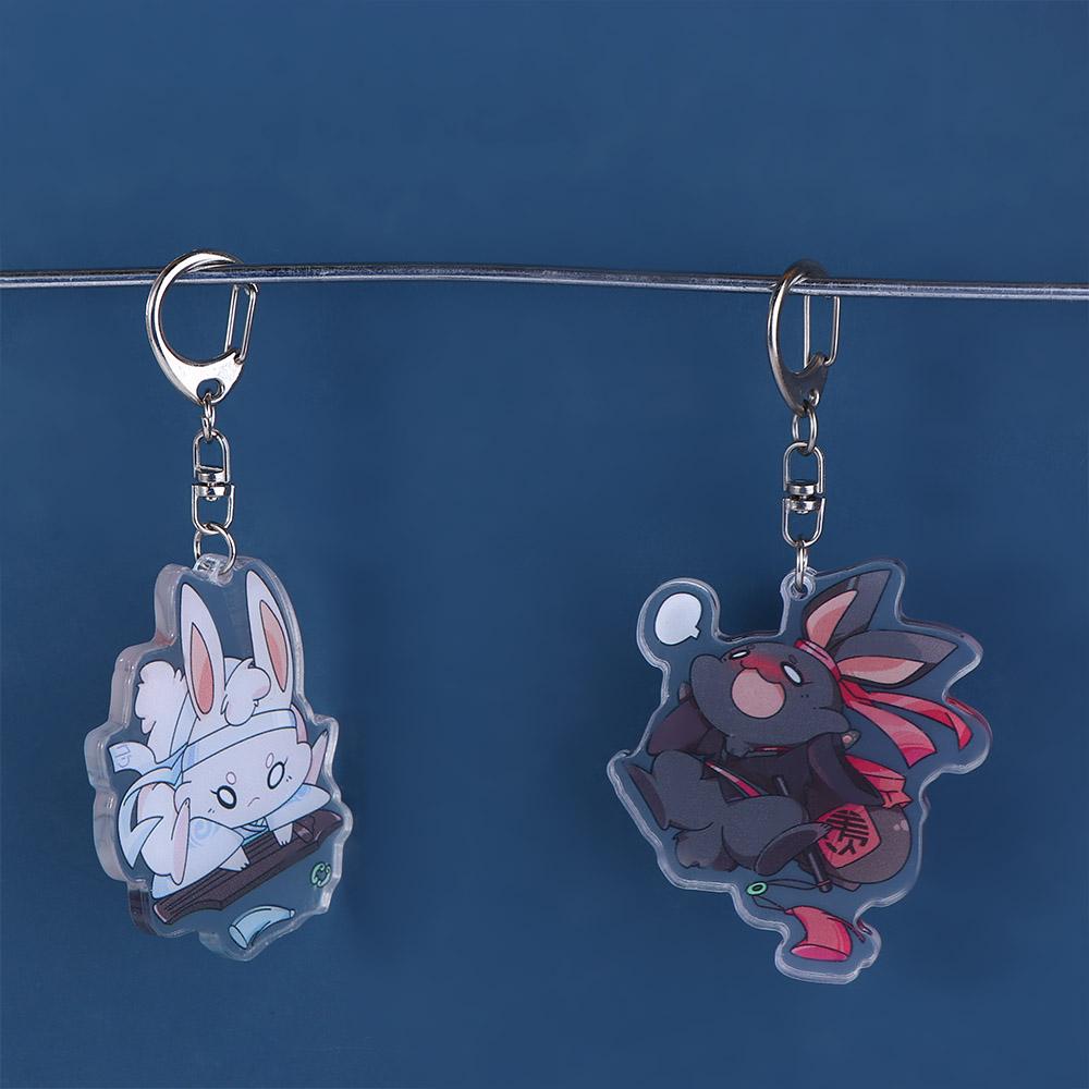 Wuxian Bag Pendant Grandmaster of Demonic Acrylic Key Ring Holder Key Rings Keychain Mo Dao Zu Shi