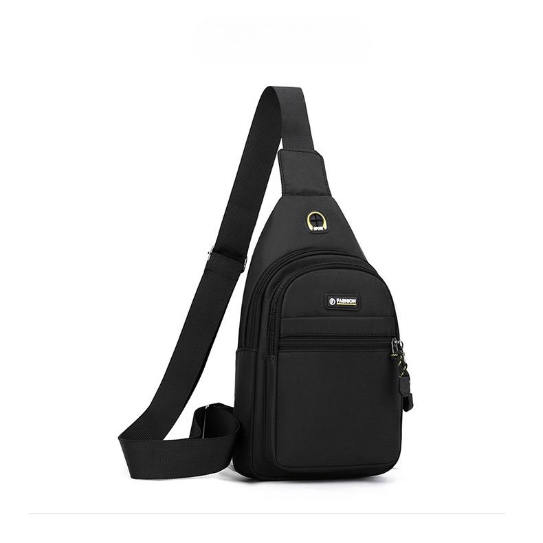 Men's Chest Bag 2024 New Casual Fashion Shoulder Bag Male Hand Crossbody Korean Cycling Backpack
