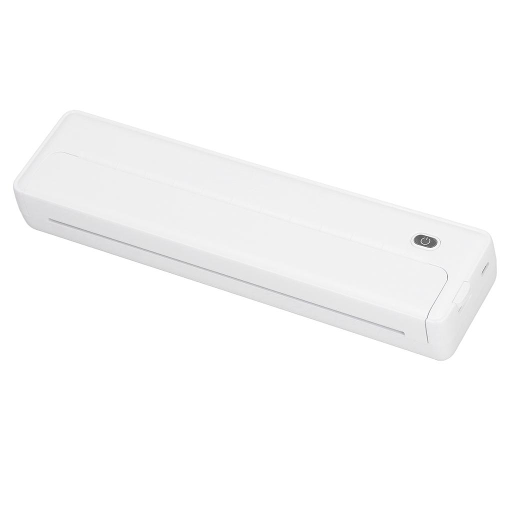Portable Wireless Printer Bluetooth A4 Thermal Inkless Printer with App for Photo Label Receipt Study Notes Home School