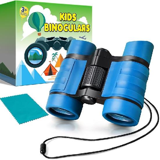 Kids Binoculars for Ages 3-12, Outdoor Exploration Toys - Perfect for Bird Watching, Camping, and Outdoor Activities