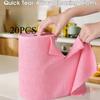 20 Pieces, Towel Roll Cleaning Cloth, Reusable, Kitchen Dishwashing Towel+washing Pad, Universal Dishwashing Cloth, Basic Multifunctional Cleaning